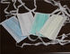 2ply 3ply disposable blue face mask with earloop or tie